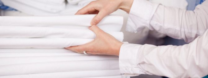 Как отбелить постельное белье